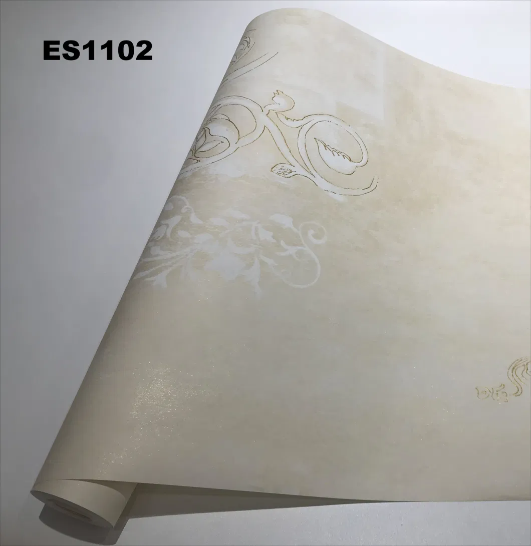 2023 Home Decoration Damask Wall Covering 3D Wholesale Non Woven Wallpaper for Bedroom and Living Room